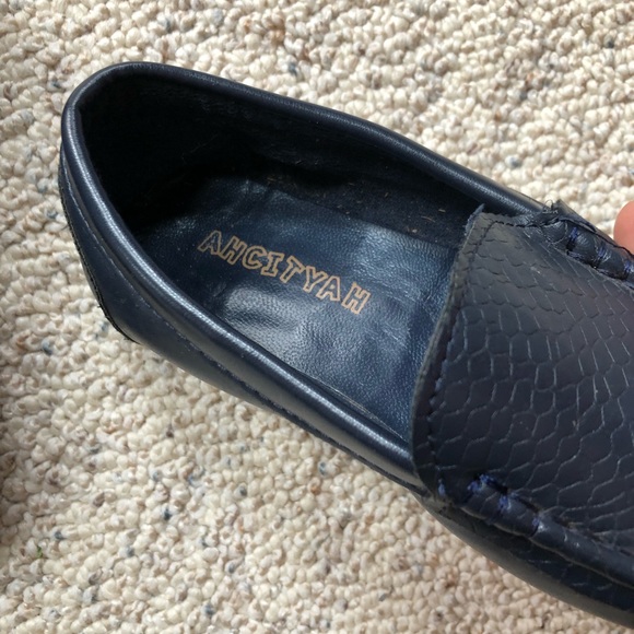 Toddler Boy Blue Ahcityah Loafer Sz 27 US 10 - Picture 2 of 5
